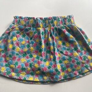 Okie Dokie Active Toddler & Little Girls Skort - Floral - Size 2T